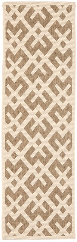 Safavieh Courtyard Cy6915 - 232 Brown / Bone Rugs - Safavieh - cy6915 - 232 - 27