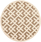 Safavieh Courtyard Cy6915 - 232 Brown / Bone Rugs - Safavieh - cy6915 - 232 - 5r