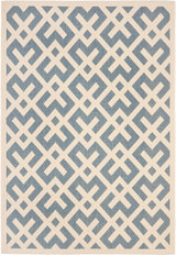 Safavieh Courtyard Cy6915 - 233 Blue / Bone Rugs - Safavieh - cy6915 - 233 - 2