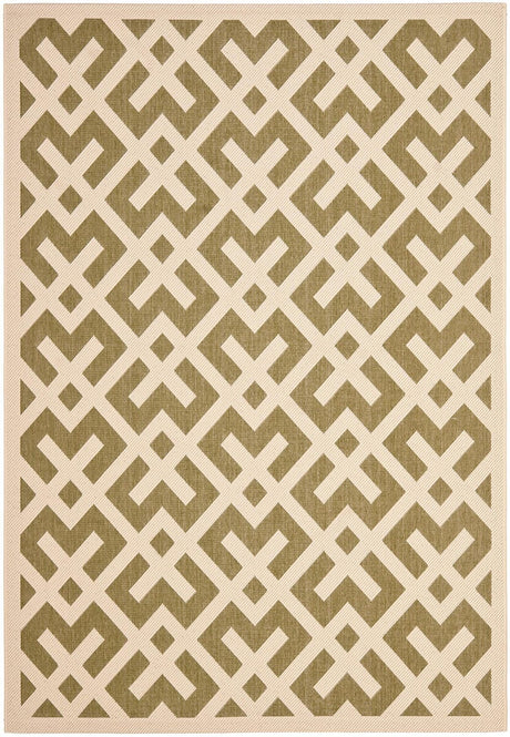 Safavieh Courtyard Cy6915 - 234 Green / Bone Rugs - Safavieh - cy6915 - 234 - 2
