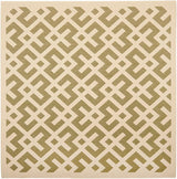 Safavieh Courtyard Cy6915 - 234 Green / Bone Rugs - Safavieh - cy6915 - 234 - 4sq