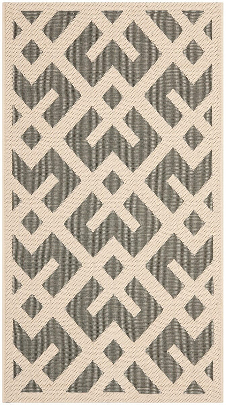Safavieh Courtyard Cy6915 - 236 Grey / Bone Rugs - Safavieh - cy6915 - 236 - 4r