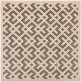 Safavieh Courtyard Cy6915 - 236 Grey / Bone Rugs - Safavieh - cy6915 - 236 - 4sq