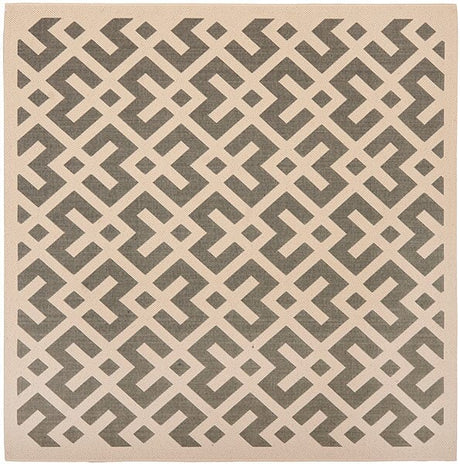 Safavieh Courtyard Cy6915 - 236 Grey / Bone Rugs - Safavieh - cy6915 - 236 - 4sq