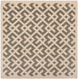 Safavieh Courtyard Cy6915 - 236 Grey / Bone Rugs - Safavieh - cy6915 - 236 - 4sq