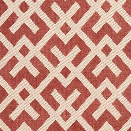 Safavieh Courtyard Cy6915 - 238 Red / Bone Rugs - Safavieh - cy6915 - 238 - 2