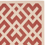 Safavieh Courtyard Cy6915 - 238 Red / Bone Rugs - Safavieh - cy6915 - 238 - 2