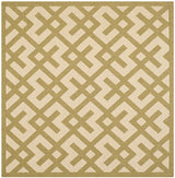 Safavieh Courtyard Cy6915 - 244 Beige / Green Rugs - Safavieh - cy6915 - 244 - 4sq