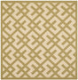 Safavieh Courtyard Cy6915 - 244 Beige / Green Rugs - Safavieh - cy6915 - 244 - 4sq