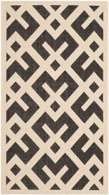 Safavieh Courtyard Cy6915 - 256 Beige / Black Rugs - Safavieh - cy6915 - 256 - 2
