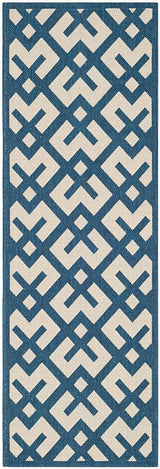 Safavieh Courtyard Cy6915 - 268 Navy / Beige Rugs - Safavieh - cy6915 - 268 - 27