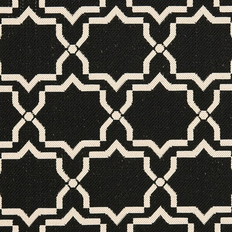 Safavieh Courtyard Cy6916 - 226 Black / Beige Rugs - Safavieh - cy6916 - 226 - 2