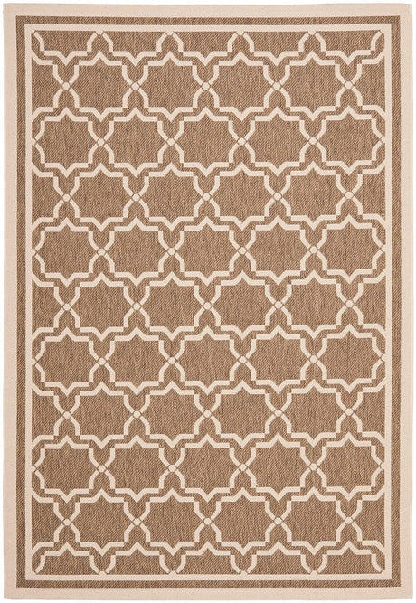 Safavieh Courtyard Cy6916 - 242 Brown / Bone Rugs - Safavieh - cy6916 - 242 - 2