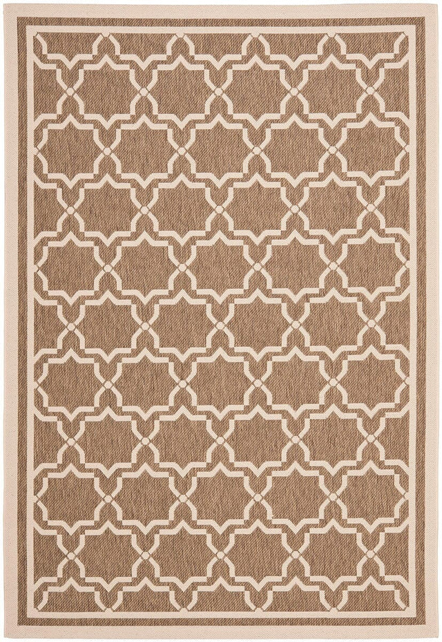 Safavieh Courtyard Cy6916 - 242 Brown / Bone Rugs - Safavieh - cy6916 - 242 - 2