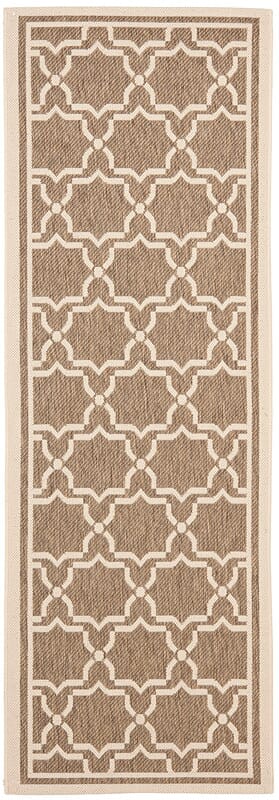 Safavieh Courtyard Cy6916 - 242 Brown / Bone Rugs - Safavieh - cy6916 - 242 - 27