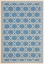 Safavieh Courtyard Cy6916 - 243 Blue / Beige Rugs - Safavieh - cy6916 - 243 - 2