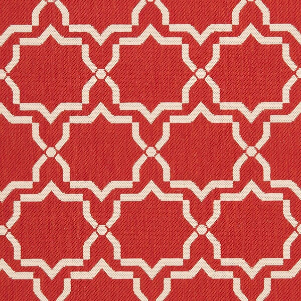 Safavieh Courtyard Cy6916 - 248 Red / Bone Rugs - Safavieh - cy6916 - 248 - 2