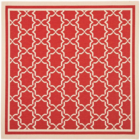 Safavieh Courtyard Cy6916 - 248 Red / Bone Rugs - Safavieh - cy6916 - 248 - 7sq