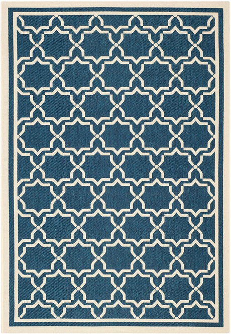 Safavieh Courtyard Cy6916 - 268 Navy / Beige Rugs - Safavieh - cy6916 - 268 - 2