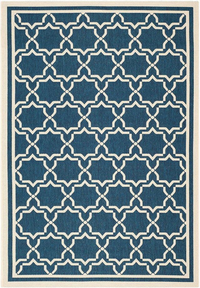 Safavieh Courtyard Cy6916 - 268 Navy / Beige Rugs - Safavieh - cy6916 - 268 - 2