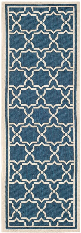 Safavieh Courtyard Cy6916 - 268 Navy / Beige Rugs - Safavieh - cy6916 - 268 - 27