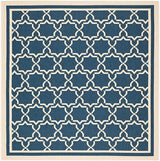 Safavieh Courtyard Cy6916 - 268 Navy / Beige Rugs - Safavieh - cy6916 - 268 - 7sq