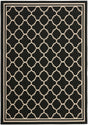 Safavieh Courtyard Cy6918 - 226 Black / Beige Rugs - Safavieh - cy6918 - 226 - 2