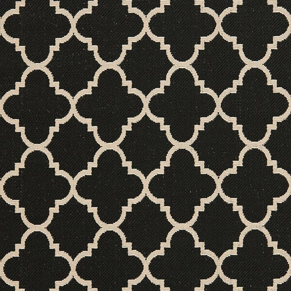 Safavieh Courtyard Cy6918 - 226 Black / Beige Rugs - Safavieh - cy6918 - 226 - 2