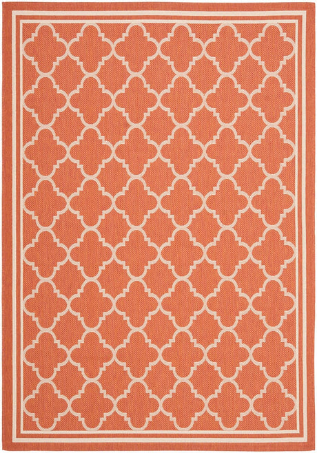 Safavieh Courtyard Cy6918 - 241 Terracotta / Bone Rugs - Safavieh - cy6918 - 241 - 2