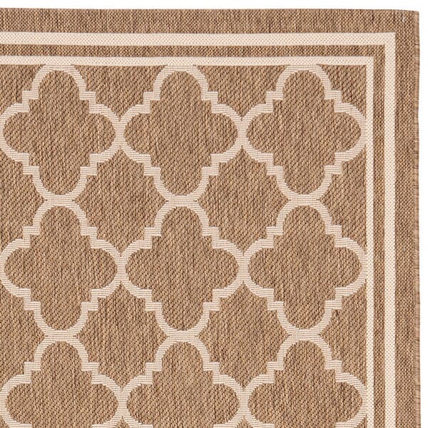 Safavieh Courtyard Cy6918 - 242 Brown / Bone Rugs - Safavieh - cy6918 - 242 - 2