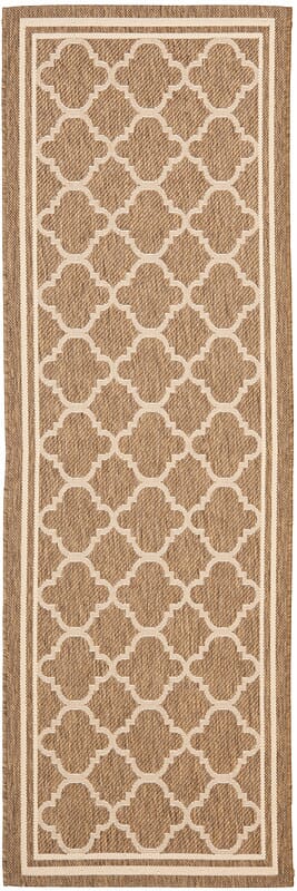 Safavieh Courtyard Cy6918 - 242 Brown / Bone Rugs - Safavieh - cy6918 - 242 - 27