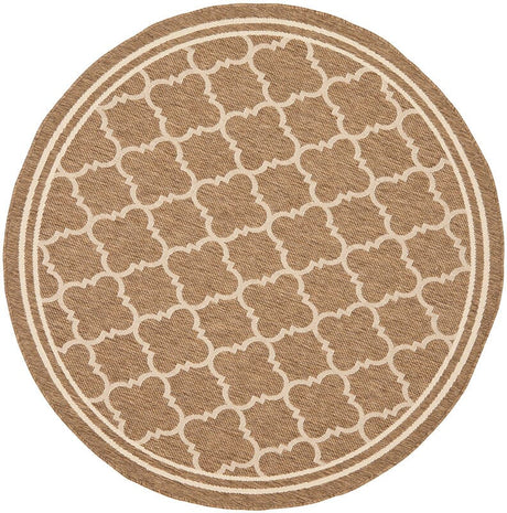 Safavieh Courtyard Cy6918 - 242 Brown / Bone Rugs - Safavieh - cy6918 - 242 - 4r