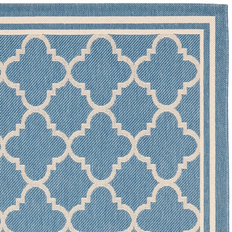 Safavieh Courtyard Cy6918 - 243 Blue / Beige Rugs - Safavieh - cy6918 - 243 - 2