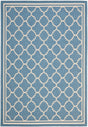 Safavieh Courtyard Cy6918 - 243 Blue / Beige Rugs - Safavieh - cy6918 - 243 - 2