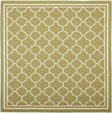 Safavieh Courtyard Cy6918 - 244 Green / Beige Rugs - Safavieh - cy6918 - 244 - 4sq