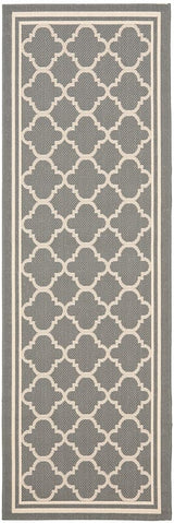 Safavieh Courtyard Cy6918 - 246 Anthracite / Beige Rugs - Safavieh - cy6918 - 246 - 27