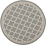 Safavieh Courtyard Cy6918 - 246 Anthracite / Beige Rugs - Safavieh - cy6918 - 246 - 4r