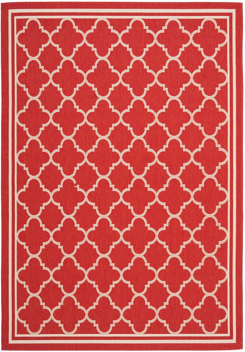 Safavieh Courtyard Cy6918 - 248 Red / Bone Rugs - Safavieh - cy6918 - 248 - 2