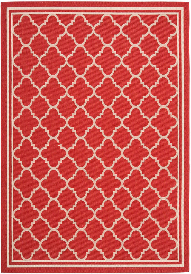 Safavieh Courtyard Cy6918 - 248 Red / Bone Rugs - Safavieh - cy6918 - 248 - 2