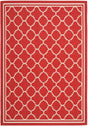 Safavieh Courtyard Cy6918 - 248 Red / Bone Rugs - Safavieh - cy6918 - 248 - 2