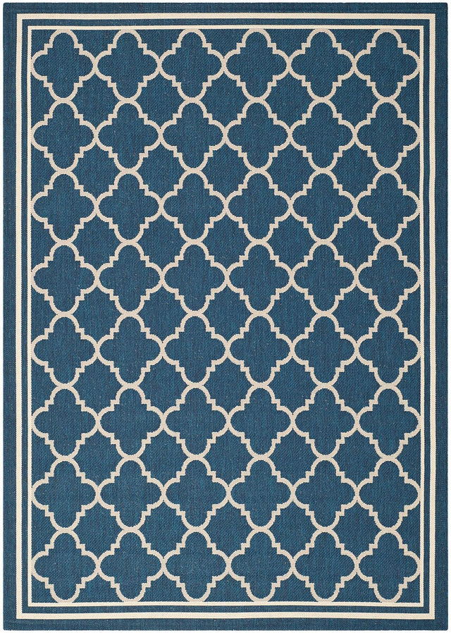 Safavieh Courtyard Cy6918 - 268 Navy / Beige Rugs - Safavieh - cy6918 - 268 - 2