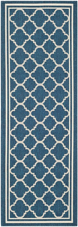 Safavieh Courtyard Cy6918 - 268 Navy / Beige Rugs - Safavieh - cy6918 - 268 - 27