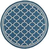 Safavieh Courtyard Cy6918 - 268 Navy / Beige Rugs - Safavieh - cy6918 - 268 - 4r