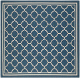 Safavieh Courtyard Cy6918 - 268 Navy / Beige Rugs - Safavieh - cy6918 - 268 - 4sq