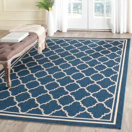 Safavieh Courtyard Cy6918 Navy/Beige Rug - Safavieh - cy6918 - 268 - 810