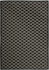 Safavieh Courtyard Cy6919 - 226 Black / Beige Rugs - Safavieh - cy6919 - 226 - 2