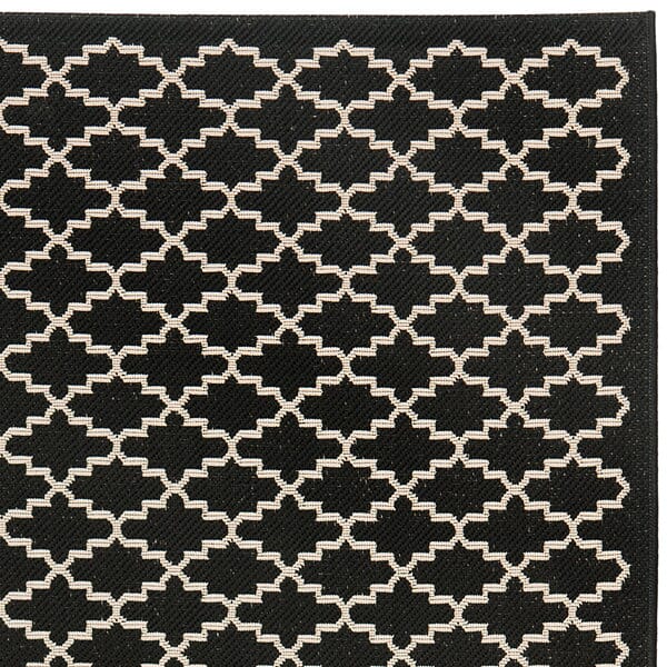 Safavieh Courtyard Cy6919 - 226 Black / Beige Rugs - Safavieh - cy6919 - 226 - 2