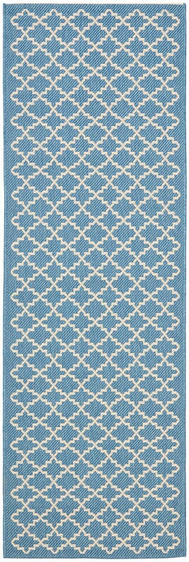 Safavieh Courtyard Cy6919 - 243 Blue / Beige Rugs - Safavieh - cy6919 - 243 - 27