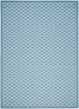 Safavieh Courtyard Cy6919 - 243 Blue / Beige Rugs - Safavieh - cy6919 - 243 - 4r