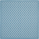 Safavieh Courtyard Cy6919 - 243 Blue / Beige Rugs - Safavieh - cy6919 - 243 - 4sq
